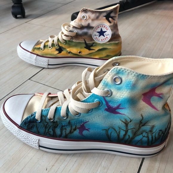 Chuck Taylor swallow custom - Picture 3 of 6